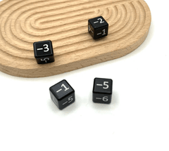 TCG minus 1-6 Counters - Black